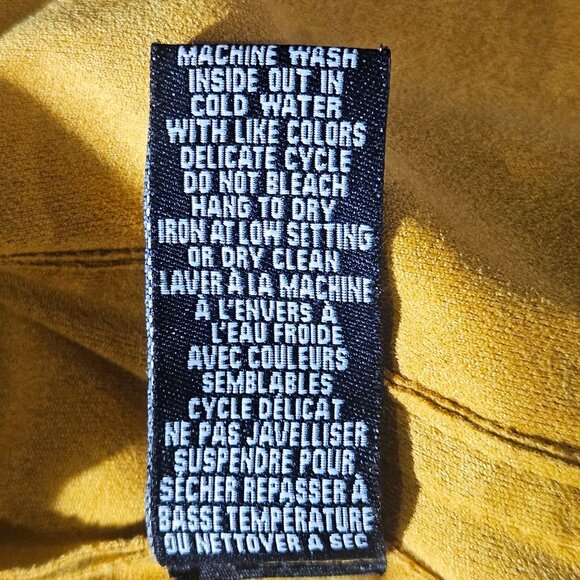 Jules & Leopold Women’s Mustard Drape Jacket XL Utility Workwear Fall Layer - Picture 6 of 12